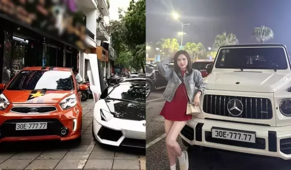 Siêu biển 30E-777.77 từng gắn trên xe Kia Morning của đại gia Tùng "Vàng" nay đã đăng ký cho Mercedes-AMG G63