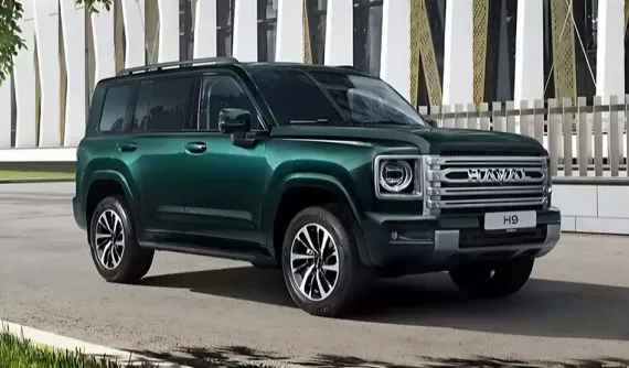 Đây là hình ảnh chính thức của chiếc xe Haval H9 sẽ sớm được bán tại Việt Nam