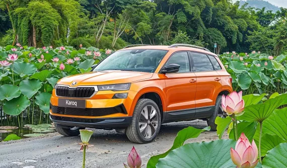 SUV cỡ C Skoda Karoq sở hữu giá ưu đãi chỉ còn 889 triệu đồng
