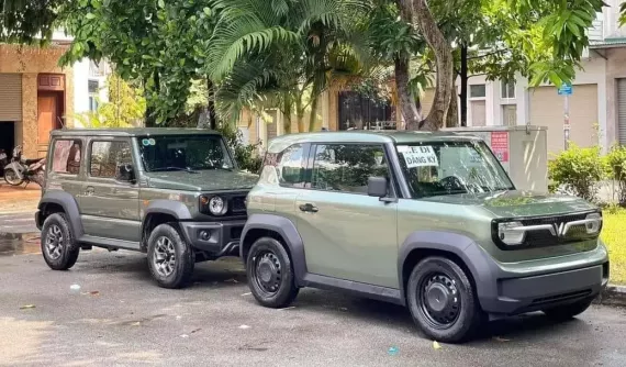 VinFast VF3 đọ dáng cùng "tiểu G-Class" Suzuki Jimny, "kẻ 8 lạng, người nửa cân"