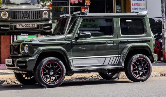 Suzuki Jimny lên gói độ Brabus, biển ngũ quý 2 hết nấc của đại gia Toàn Trung