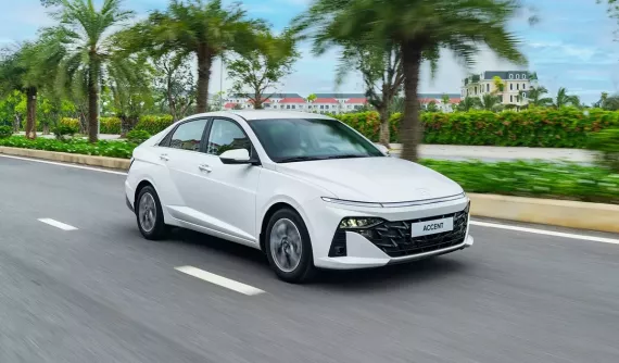 Hyundai Accent tăng trưởng nhẹ trong tháng 7/2024 nhưng chỉ bằng 1/2 so với Toyota Vios