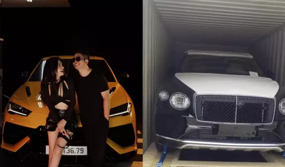 Cặp đôi SUV gần 50 tỷ đồng của vợ chồng Đoàn Di Băng mới mua: Bentley Bentayga EWB sang trọng, tốc độ có Lamborghini Urus Performante
