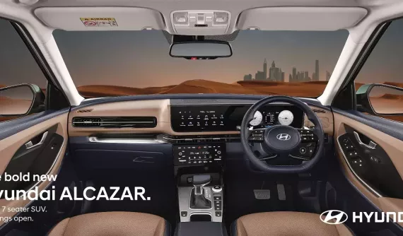 Phiên bản nâng cấp của Hyundai Creta 7 chỗ lộ nội thất trước khi bán ra vào tháng sau