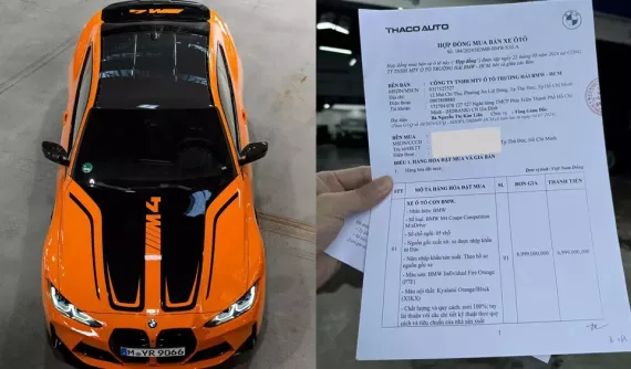 Bimmer Việt chia sẻ tốn thêm 1,4 tỷ đồng cho tùy chọn của xe BMW M4 2024, giá xe sau thuế tận 7 tỷ đồng