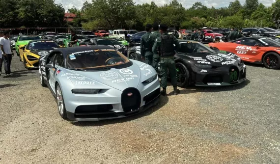 Ngoài cặp đôi Bugatti Chiron khủng, các đại gia Campuchia còn sẽ mang 4 siêu xe sang Việt Nam tham dự Gumball 3000, đó là xe gì?