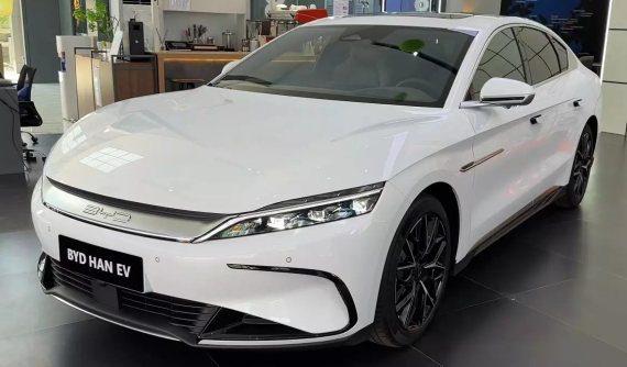 Sedan thuần điện BYD Han EV rục rịch ra mắt Việt Nam vào tháng 10/2024