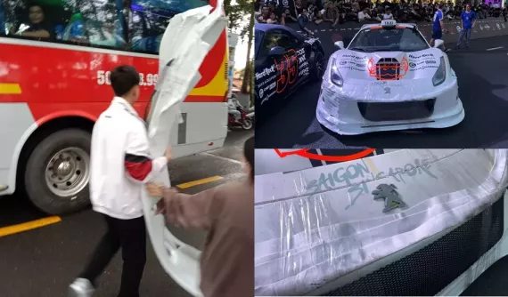 Cận cảnh chiếc siêu xe gây ồn ào nhất Gumball 3000 2024 vì những màn chơi trội của chủ xe