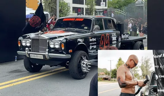 Cận cảnh chiếc xe dở chứng nhất tại Gumball 3000 2024: Hết sôi nước mát lại bất chợt tắt máy
