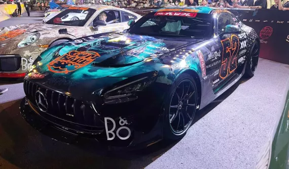 Ngắm kỹ siêu xe Mercedes-AMG GT Black Series độc nhất tham dự Gumball 3000 2024