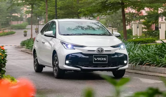 "Xe quốc dân" Toyota Vios lấy lại hào quang, tăng trưởng "phi mã" trong tháng 9/2024