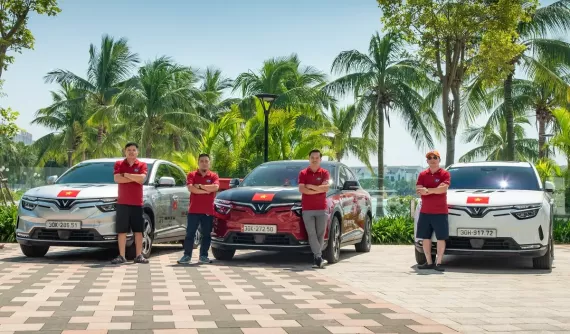 Hội người dùng VinFast VF 8 “test” chất lượng xe bằng chuyến viễn du Tây Tạng