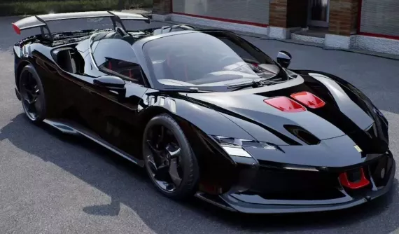 Zlatan Ibrahimovic chuẩn là "fan ruột" của Ferrari, sinh nhật tuổi 43 tậu SF90 XX Spider chỉ 599 xe