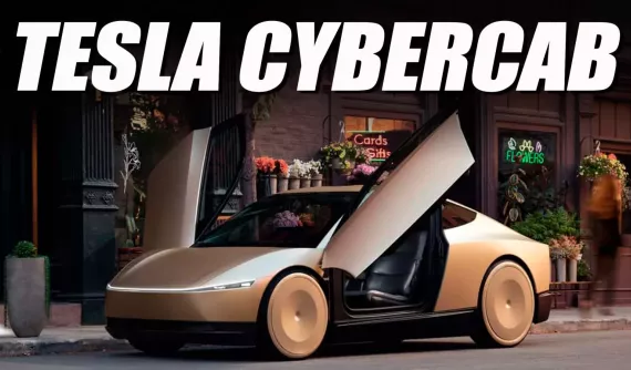Tỷ phú Elon Musk lại gây bất ngờ khi trình làng xe tự lái Tesla Cybercab không có vô lăng và bàn đạp
