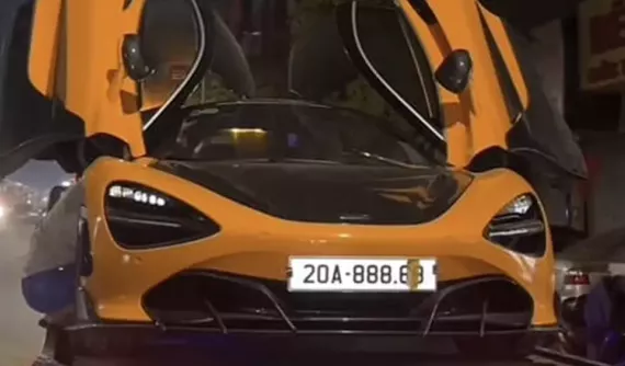 Siêu xe McLaren 720S từng của Huấn "hoa hồng" bất ngờ tái xuất với biển số đẹp của tỉnh Thái Nguyên