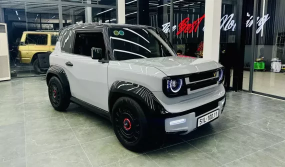 VinFast VF3 độ đắt nhất Việt Nam chính thức hoàn thiện: Tiền độ chắc gấp 3 lần giá trị xe