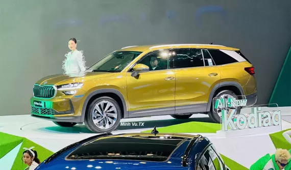 Gian hàng Skoda tại Triển lãm VMS 2024: Hàng loạt xe mới trình làng, đáng chú ý nhất là Kodiaq