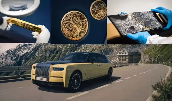 Rolls-Royce Phantom 'Goldfinger' độc nhất vô nhị thế giới ra mắt