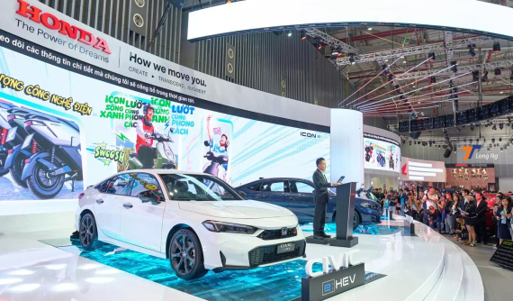 Honda Việt Nam tại VMS 2024: quy mô bậc nhất, dải sản phẩm mới mang đậm thông điệp hướng tới tương lai xanh