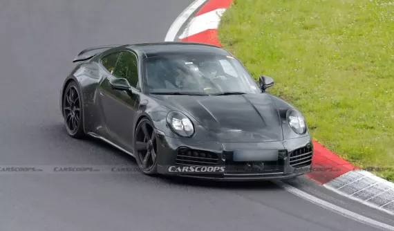 Porsche xác nhận 911 Turbo Hybrid và 911S số sàn mới cho năm 2025