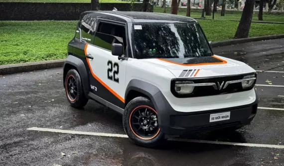 VinFast VF3 theo phong cách nhẹ nhàng nhưng vẫn đầy lôi cuốn ở Đắk Lắk