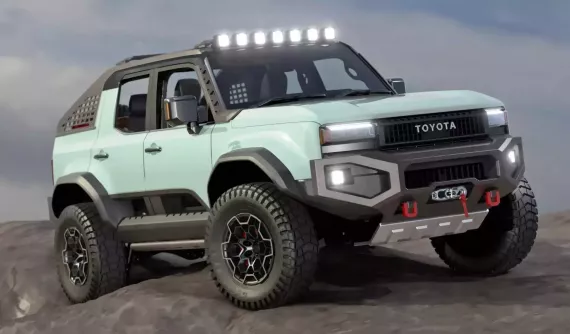 Toyota đang chế tạo xe bán tải Land Cruiser và 4Runner 2 cửa 2025 cho SEMA