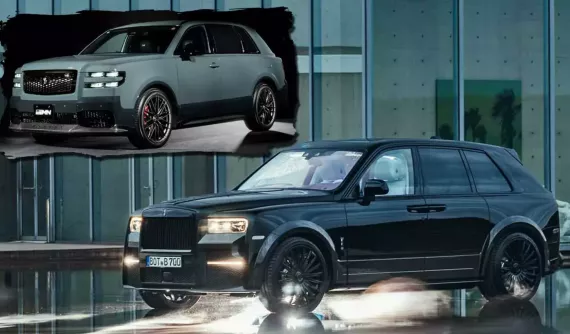 Rolls-Royce Cullinan qua bàn tay của Brabus lại trông giống như Toyota Century