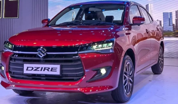 Thế hệ mới của Suzuki Swift phiên bản sedan trình làng, chỉ tiêu thụ 3,88 lít xăng/100 km