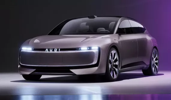 Audi ra mắt sản phẩm mới với điểm nhấn logo "4 vòng tròn" bị loại bỏ