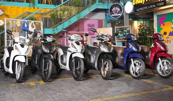 Honda Việt Nam giới thiệu Vision 2025 với màu sơn nâu đen mới lạ