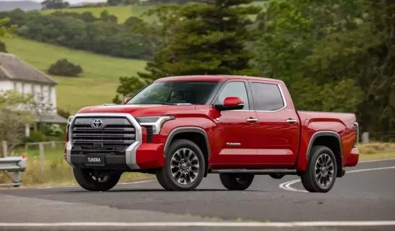 Cận cảnh Toyota Tundra 2025 mới ra mắt ở Úc, độ lại tay lái bên phải, giá khởi điểm từ 2,4 tỷ đồng