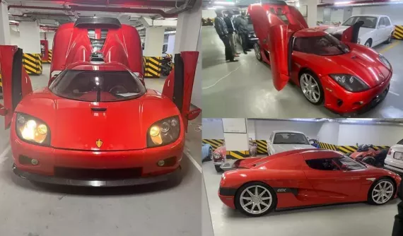 Siêu phẩm Koenigsegg CCX mới ra biển số đã chính thức được vận chuyển về Hải Phòng