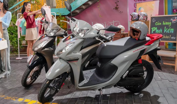 Mua xe ga Honda Sh Mode và Vision, có cơ hội nhận thêm một chiếc giống hệt