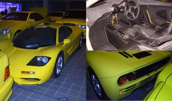 Siêu phẩm McLaren F1 của Quốc vương Brunei lần đầu lộ diện: Màu vàng siêu độc đáo, nội thất mốc meo do không sử dụng