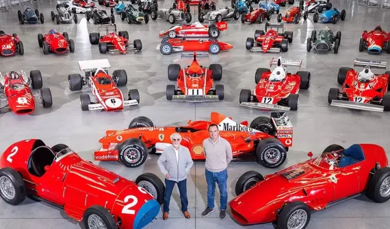 Ông trùm xe đua F1 Bernie Ecclestone chuẩn bị rao bán bộ sưu tập xe khủng F1 hơn 100 triệu USD