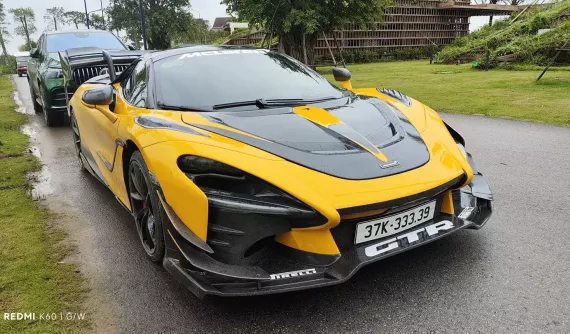 Siêu phẩm McLaren 720S Spider độ bản đường đua Senna GTR đã từng về Việt Nam có thêm "đồ chơi" mới
