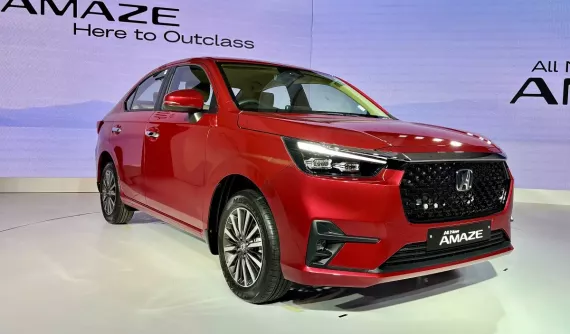 Ra mắt Honda Amaze 2025 - sedan hạng A giá rẻ nhưng có các tính năng an toàn ADAS