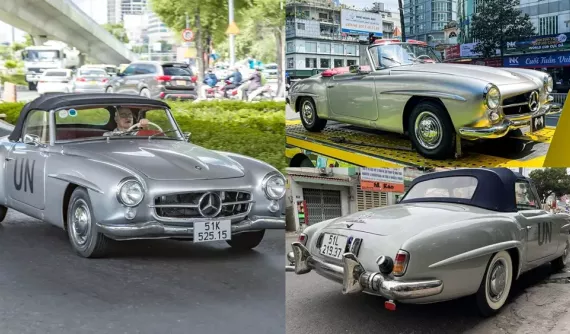 Cặp đôi Mercedes-Benz 190 SL của nhà sưu tập xe ở Việt Nam, 1 xe mua với giá 9,2 tỷ đồng