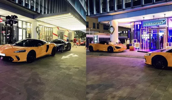 Giới nhà giàu Việt đi xe gì đến tham dự buổi ra mắt siêu xe mui trần McLaren Artura Spider?