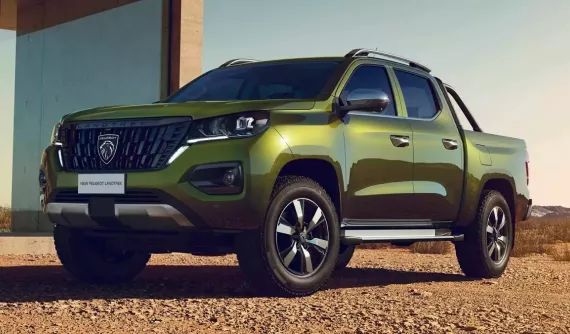 Xe bán tải Peugeot Landtrek 2025 trình làng, thêm máy dầu 2.2L mới, phả hơi nóng lên Ford Ranger