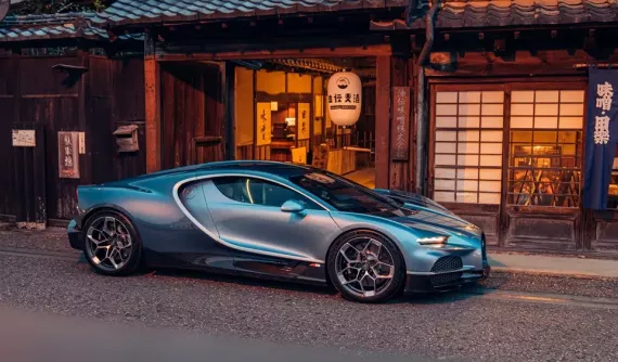 Siêu phẩm Bugatti Tourbillon gần 200 tỷ đồng trên đường phố Nhật Bản