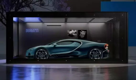 Bugatti xây dựng hẳn garage đẳng cấp để "Flex" cho siêu xe triệu đô của khách hàng