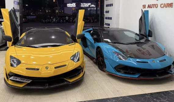 1 chiếc là không đủ, chủ showroom ở Hà Nội độ tiếp Lamborghini Aventador mui trần thành bản SVJ