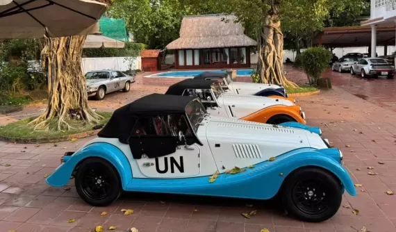 Mới đầu năm 2025, "Qua" Vũ tậu đến 3 chiếc Morgan mui trần, nâng tổng xe lên 6 chiếc, showroom ăn Tết sớm