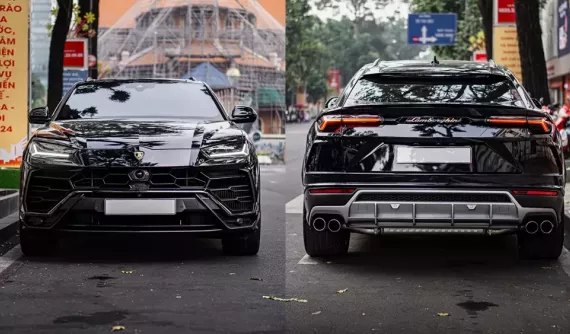 Cận cảnh siêu SUV Lamborghini Urus có giá chỉ hơn 12 tỷ đồng