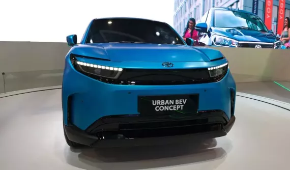 Ngắm hình ảnh "bằng xương, bằng thịt" của SUV điện giá rẻ Toyota Urban Cruiser EV mới ra mắt châu Á
