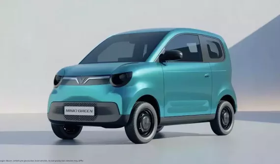 VinFast Minio Green sắp bán ở Việt Nam có 2 phiên bản, chạy tối đa 180 km sau một lần sạc