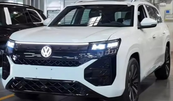 Lộ hình ảnh "bằng xương, bằng thịt" của Volkswagen Teramont thế hệ mới sắp ra mắt