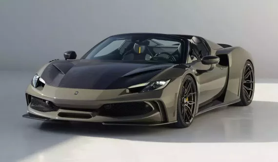 Bản độ mang phong cách xe hypercar của Novitec dành cho Ferrari 296 GTS đã ra lò