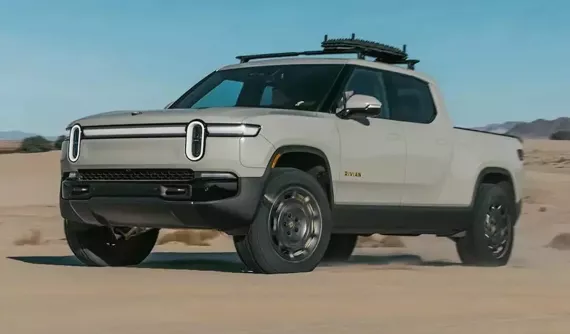 Cận cảnh Rivian R1 California Dune Edition có công suất 850 mã lực
